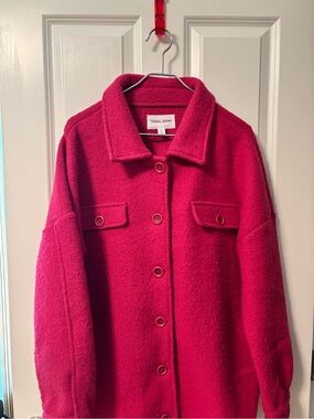 Tribal Jeans Berry Brushed Shacket